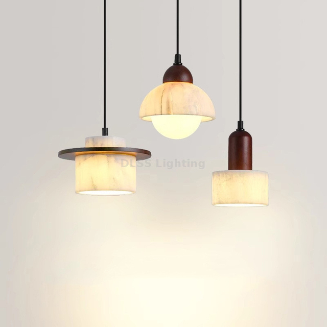 New Design Marble Pendant Lighting Modern Style Home Decor Chandelier Bedroom Kitchen Decoration Led Pendant Lamp