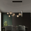 Modern Style Glass Lighting Home Indoor Kitchen Decorative Led Chandeliers