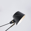 9206P Round Black Shade Down Led Chandelier Lamp for Dining Room Large Modern Chandelier Light