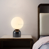 Modern Style Fancy Home Decor Lighting Marble Glass Design LED Table Lamp