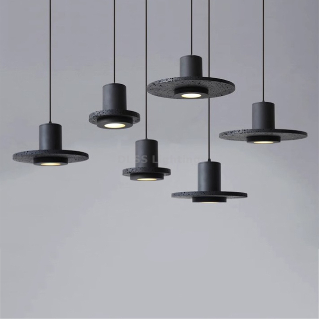 New Design Black Stone Chandelier Modern Style Home Decor Pendant Lighting