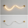 Hotel Wall Lamp Room Bedroom Surface Mounted Silicone Gold Design Home Decor Modern Led Wall Lighting