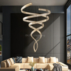 Hotel Decoration Hanging Lighting Led Chandelier For Living Room Indoor Home Decor Modern Led Crystal Chandelie