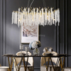Nordic Style Chandelier Hotel Decorative Led Pendant Lamp Bedroom Indoor Home Living Room Modern Crystal Chandelier