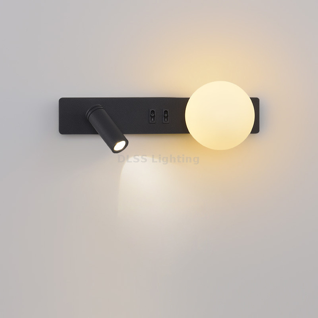 Factory Wholesale Hotel Decor Wall Lighting Bedroom Hallway Bedside Indoor Home Decoration Living Room Modern Led Wall Lamp