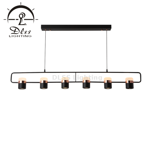 Positive Lighting Linear 6 Lights LED Spot Light Chandelier 9926