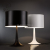 Decorative Interior Lighting Simple Designs White/Black Shade Table Lamp