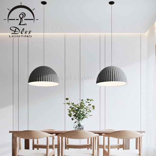 Designer Project Big Dome Felt Pendant Lamp 10267