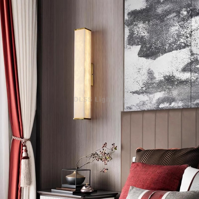 Hotel Decor Wall Lighting Bedroom Hallway Bedside Indoor Home up Down Living Room Modern Marble Led Wall Lamp