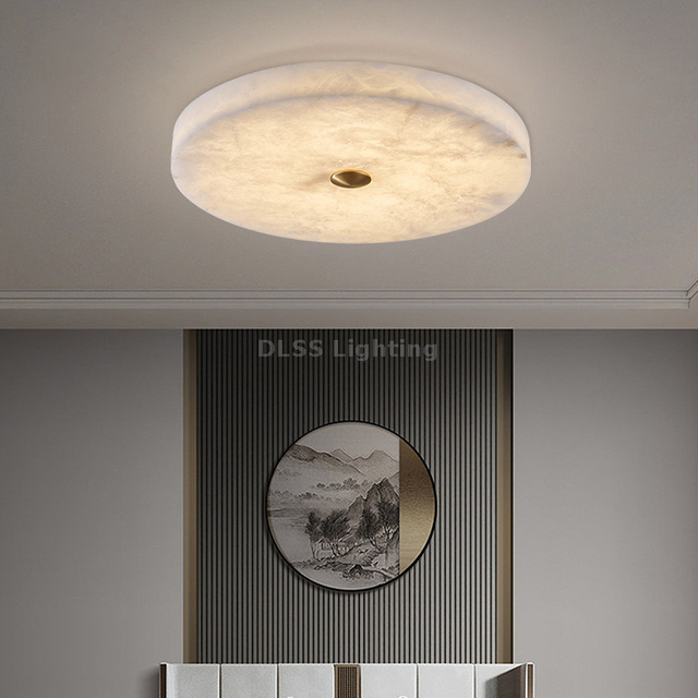Modern Style Ceiling Light Indoor Lighting for Home Decor Bedside Corridor Living Room Marble Led Ceiling Lamp