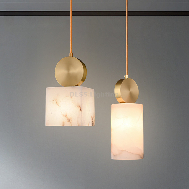 Modern Style New Design Stone Pendant Lighting LED Lamp for Home Decor Hotel Dining & Kitchen Chandelier for Living Room