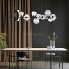 Modern Style Glass Lighting Home Indoor Kitchen Decorative Led Chandeliers
