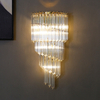 Wholesale European Wall Lighting Hotel Bedside Interior Sconce Light Living Room Home Decor Crystal Modern Wall Lamps