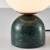 Modern Style Fancy Home Decor Lighting Marble Glass Design LED Table Lamp