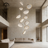 New Design Modern Luxury Indoor Metal Lobby Hanging Nordic Modern Led Ceiling Chandelier