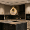 New Design Modern Hanging Lighting Glass Shade Led Pendant Lamp