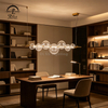 Home Chandelier Lamp Indoor Living Room Large Iron Long Art Decor Led Modern Pendant Light Chandeliers