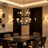 New Design Chandelier Lamp Creative Living Room Lighting Metal Pendant Light Modern Led Chandeliers