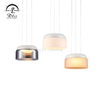 Modern Industrial Lighting Fixtures Glass Shade Led Pendant Lamp