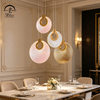 New Design Modern Hanging Lighting Glass Shade Led Pendant Lamp