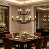 New Design Chandelier Lamp Creative Living Room Lighting Metal Pendant Light Modern Led Chandeliers